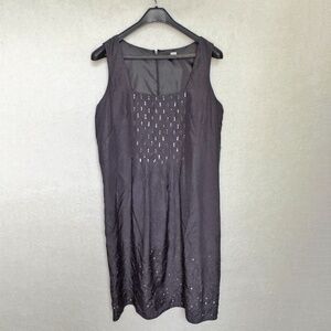 Coldwater Creek sleeveless Gray Lightweight Dress